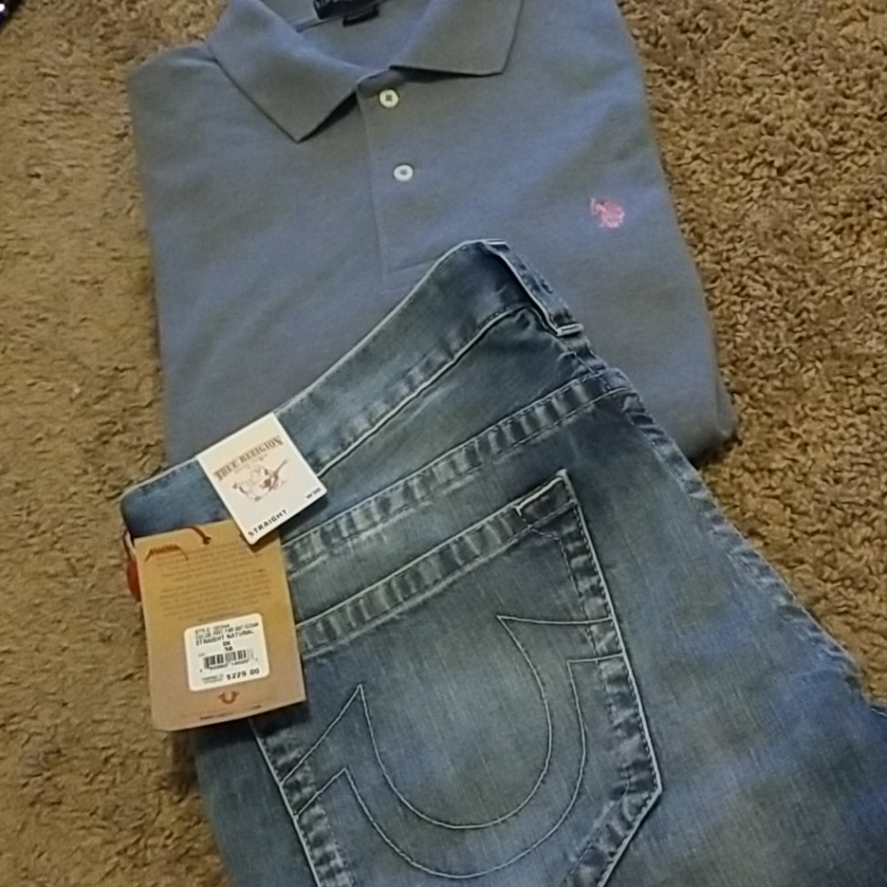 SOLD ELSEWHERE.  Men's Polo Shirt, size L - Picture 4 of 4